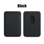 Magnetic Leather Card Holder