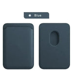 Magnetic Leather Card Holder