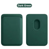 Magnetic Leather Card Holder