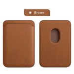 Magnetic Leather Card Holder