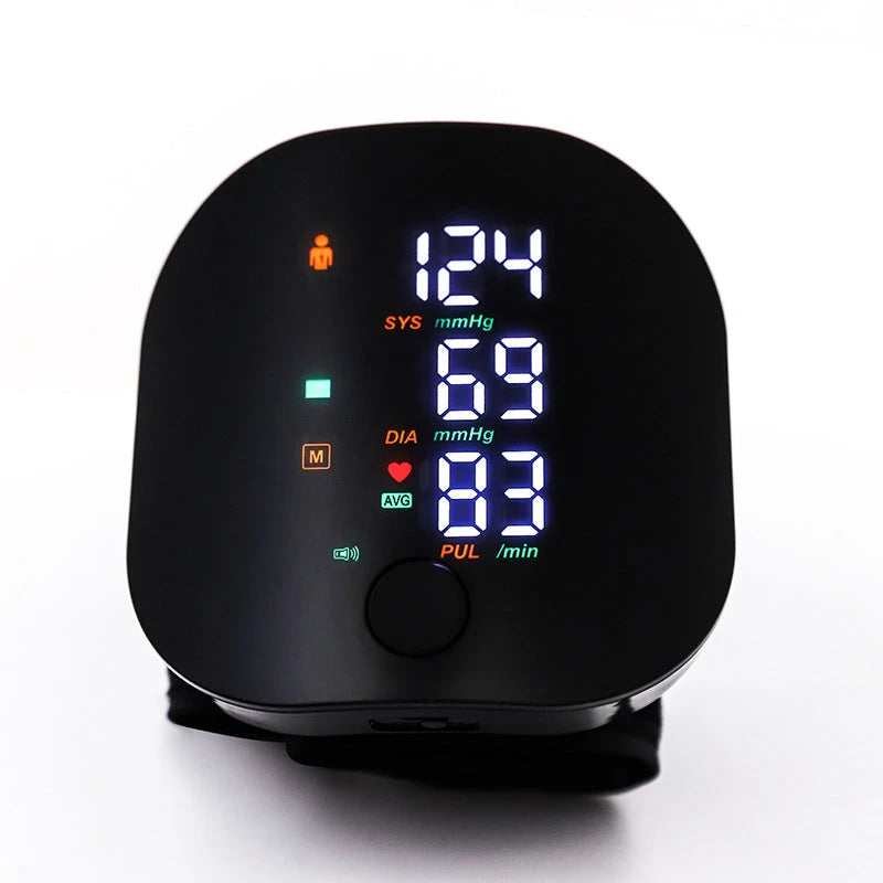 Rechargeable Wrist Blood Pressure Monitor